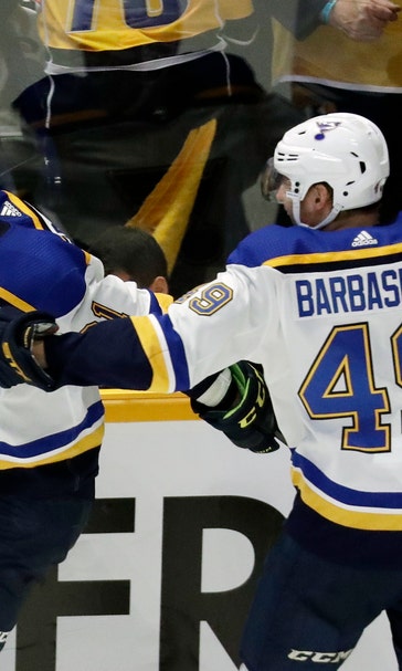 Blues' Russian Two, Tarasenko and Barbashev, on verge of Cup